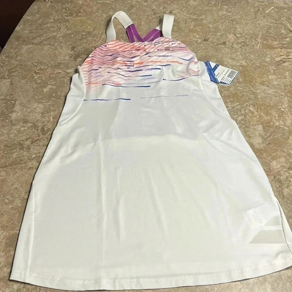 BABOLAT NWT Y2K tennis dress. Halter dress,striped, activewear,sporty,preppy - Picture 7 of 15